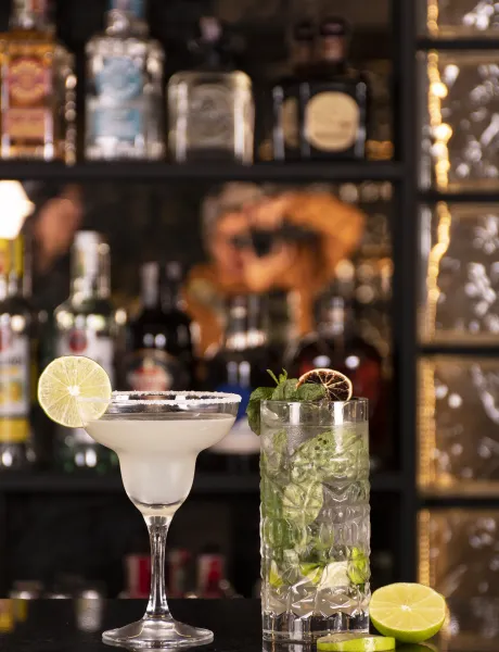 Cocteles en experiencia gastronómica