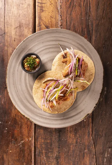 Entrada tortillas de chinchulines